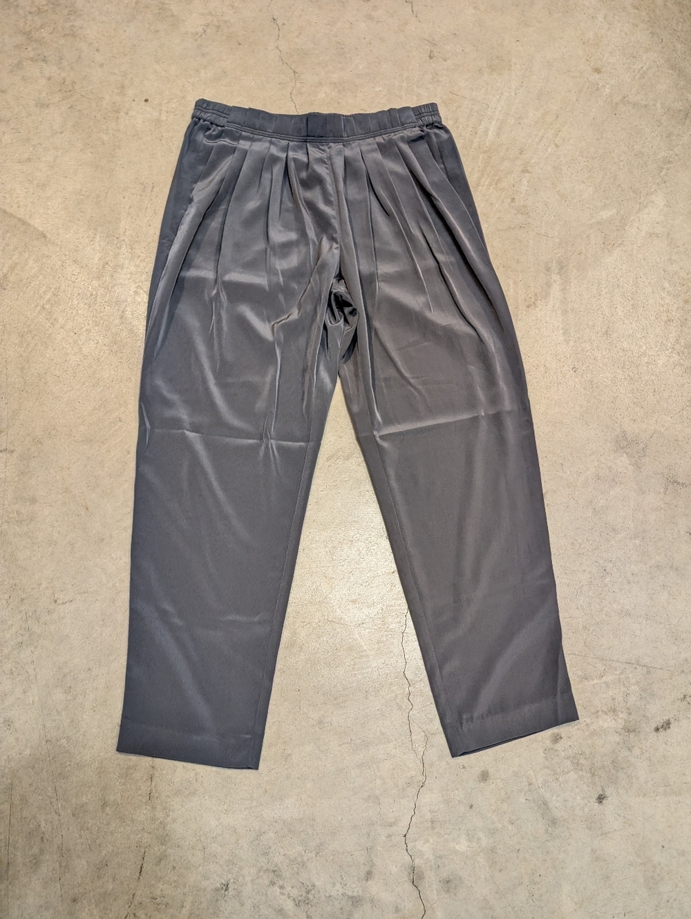 NWT J. Crew Gray Pleated Women's 6 Trousers Gray